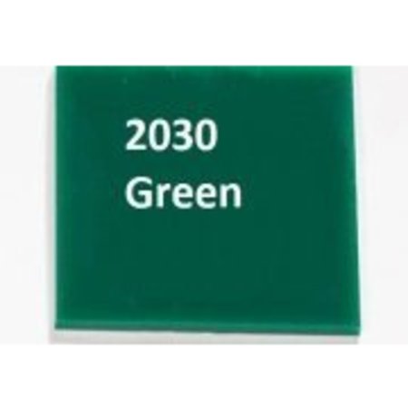 PROFESSIONAL PLASTICS Green#2030 Cast Acrylic Paper-Masked Sheet, 0.250 X 48.000 X 96.000 [ SACRGN2030.250X48.000X96.000CP